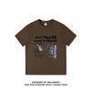 Unisex American Retro Plus Size Cotton Drop Shoulder Tee - Loose Fit for Men, Women & Fat Girls