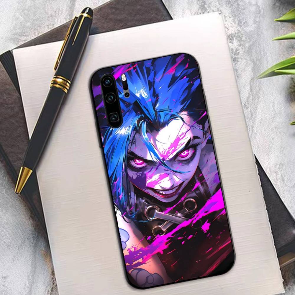 Anime A-Arcane J-JinxS Phone Case For Huawei P 8 9 10 20 30 40 50 Pro Lite Psmart Honor 10 Lite 70 Mate 20lite