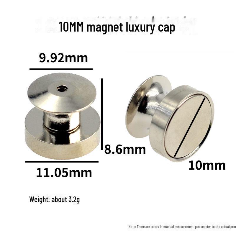 

Роскошный металлический конвертер броши в магнит: Сильный магнитный значок для удобства на холодильнике