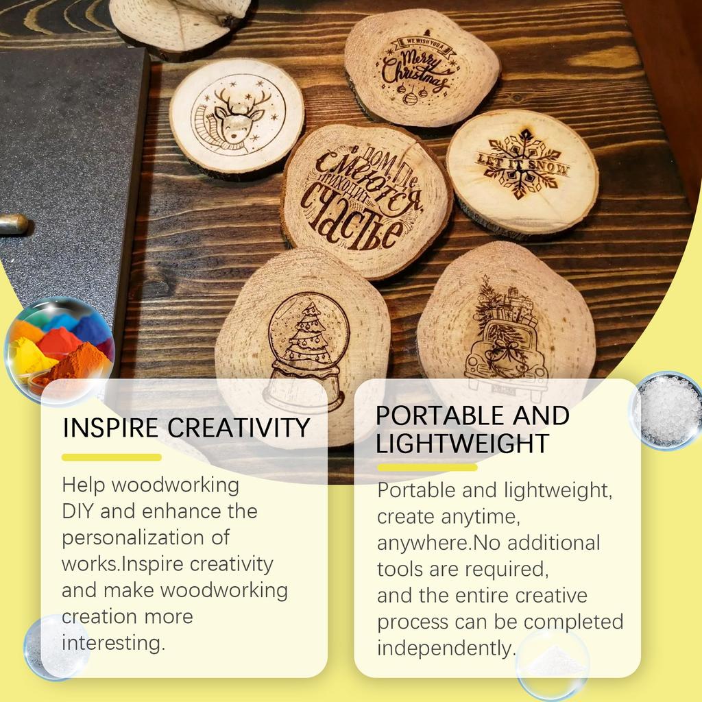 Pyrography Marker Pen Wood Pyrography Pen Burning Effect Pen Wood Marker Art Marker Pyrography Pen Pen 1.5ml