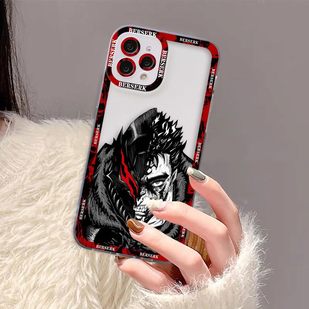B-Berserk G-Guts Griffith Clear Phone Case For Samsung A73 A72 A71 A57 A56 A55 A54 A53 A52 A51 A36 A35 A33 A32 A26 A23 A22 Case