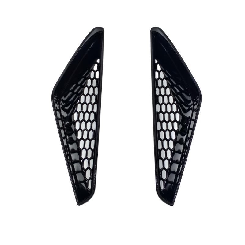 For BMW IX 2024 I20 Black Trim Style Front Air Intake Grille Dust Cover Car Accessories