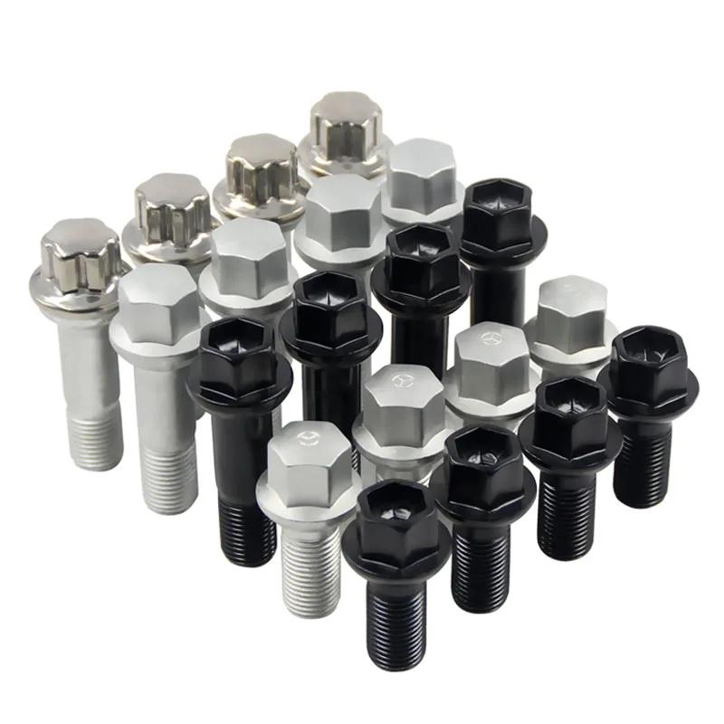1pcs Wheel Lug Bolt 0009908307 For Mercedes C230 C250 C300 C63 CLK63 CLS500 CLS55 CLS550 CLS63 E280 E500 S600 W204 W163 W251
