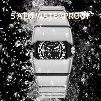 Sanda Millennium Style Unisex Quartz Watch - YK2 Retro Design, High Appearance Value, New Waterproof Niche Fashion