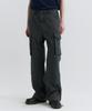 MAGOODGAN Farburn 4418 Big Cargo Ripstop Wide Fit Dark Grey Pants