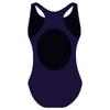 Kids Girls Sleeveless Racer Back Leotard Swimsuit with Keyhole Design Stretchy Monokini for Beach Bathing