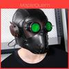 Halloweenová jevištní rekvizita Kreativní maska morového lékaře pro cosplay dospělých a DIY kostým