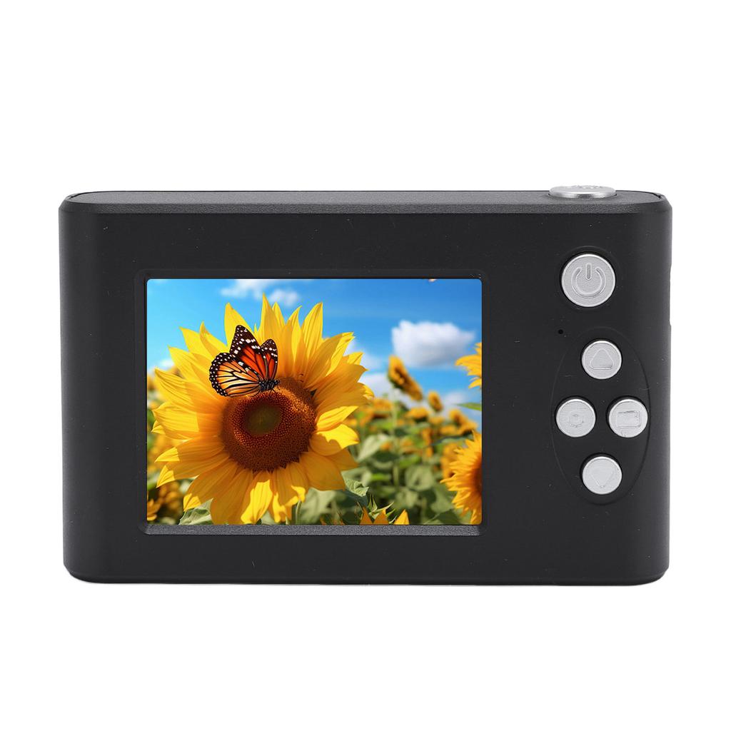 Digital Camera 8x Zoom 48MP 1080P 2.4 Inch IPS Screen Anti Shake Auto Focus Compact Digital Camera