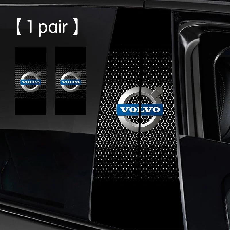 

Car Sticker B-Pillar Center Column Decoration Cover Protective Decal Accessorie For Volvo XC90 V90 V60 XC60 S80 S60 XC40 XC70