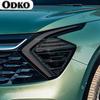 For Kia Sportage NQ5  Present Pcs Car Headlight Protective Film Headlamp Restoration Transparent Black TPU Sticker