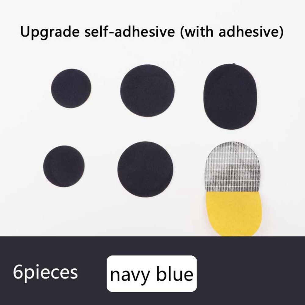 

Adhesive Shoe Insoles Patch Shoe Patch Instep Repair Sticker Sports Shoes Protector Stickers navy blue-Style-1