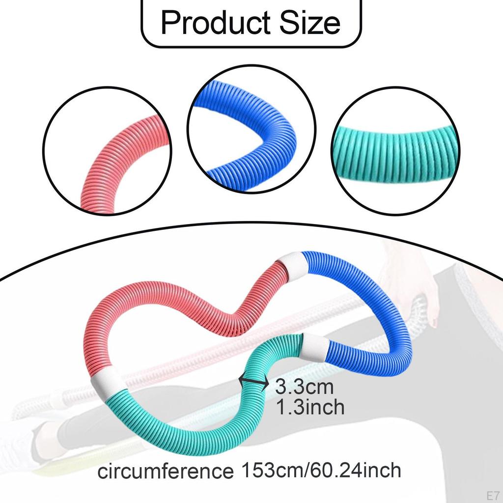 Exercise Spring Hoop Equipment, Portable Fitness Tool for Kids And Adults at Home Or Outdoors