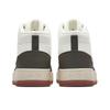 Anta First Year Wear Resistant And Lightweight High Top Skateboard Shoes Men's White Brown Red 912548083-6