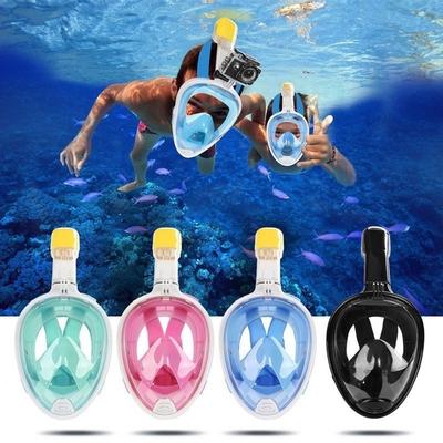 Anti-Fog Swimming Full Face Mask Surface Diving Snorkel Scuba