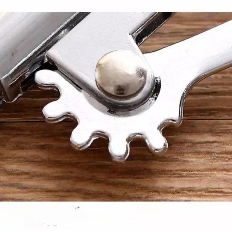 Stainless Steel Portable Wing Type Wine Opener, Metal Corkscrew, Wine Bottle Openers, Wine Cork, Sommeliers Corkscrew