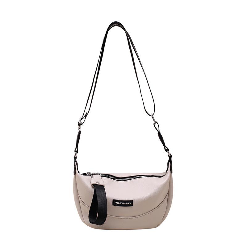 

This year s popular bag women s autumn new super fire fashion shoulder niche high-end messenger bag Korean versatile bag білий