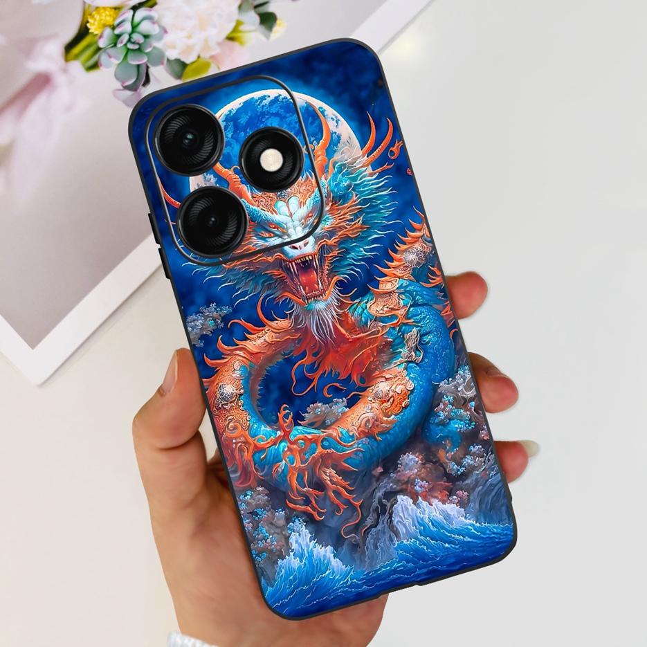 For Tecno Spark 20C Case BG7n BG7 Stylish Painted Cover Soft TPU Matte Phone Case For Tecno Spark 20 Pro Plus Spark20 20C Bumper