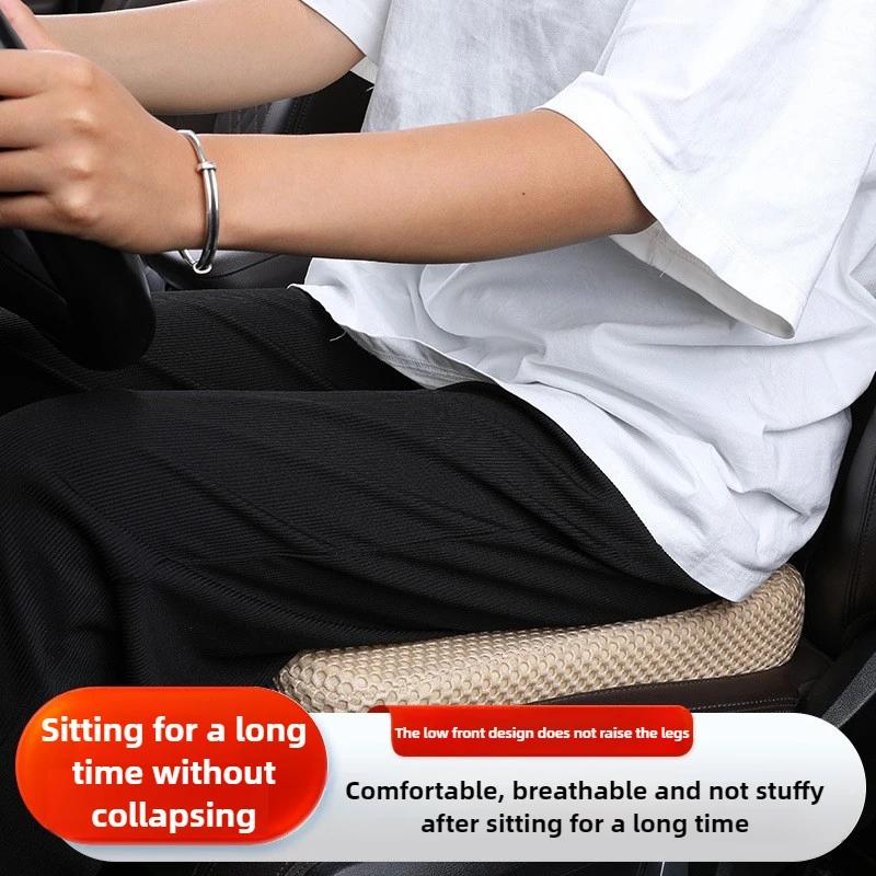 Car Breathable Height increasing pad  Mesh Thickened Sedentary Seat Cushion Car Seat Booster Cushion Honeycomb Memory Cotton Car