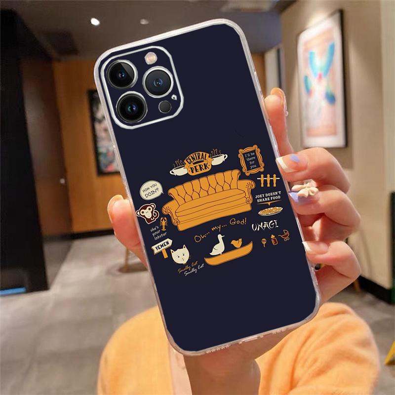 

Phone Case For iphone 17 Pro Max Air 16 15 14 13 Pro Max 15 16 Pro 15Plus Friends TV Series iPhone 17ProMax