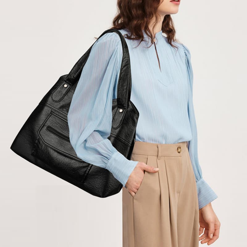 Stylish and simple handbag casual versatile tote bag