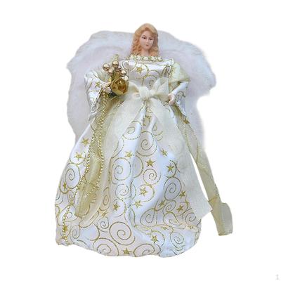 Adorno de Ángel para la Cima del Árbol - Hogar Festivo