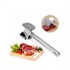 1Pc/Meat Tenderizer Kitchen Meat Hammer Aluminum Alloy Hammer for Steak Household Solid Double-Sided Meat Tenderizer 4