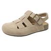 Fashion 2025 Summer New Style Hollow Breathable Women Sandals Classical Outside Beach Flat Shoes Colsed Toe Low Heels Women Sandals