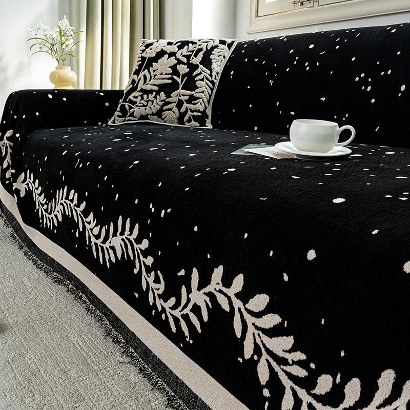 

Light luxury high-end sofa towel universal in all seasons 2025 new sofa seat cushion one-piece non-slip leather sofa cover 180*130cm