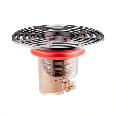 1PC Bathroom Floor Drain Plug, Large Filter Anti-Odor Core, Bathroom Sewer Anti-Odor Artifact, Cover Plug Anti-Flying Insects