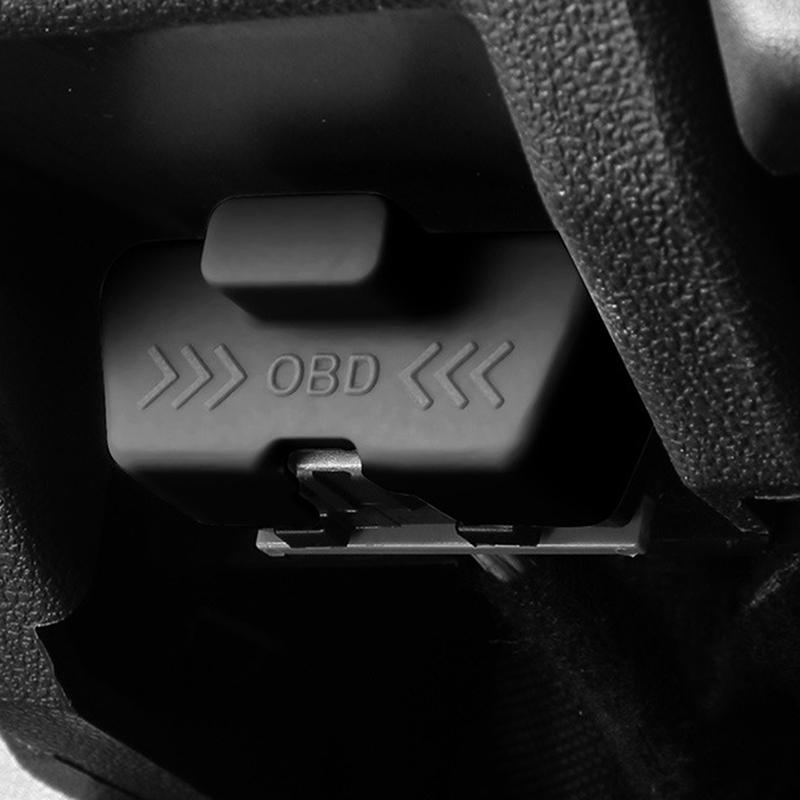 Car Obd Diagnostic Interface Protective Cover Silicone Obd Dust Cover Protective Cover Interior Trim Accessories Modification