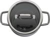 WMF (WMF) Deep Casserole Pot, 16cm, IH and Gas Stove Compatible, Waterless Cooking, Mineral Material Made from Natural Minerals, "Fusiontec Mineral Hi
