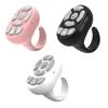 Stylish Finger Rings Controller for Smartphone Videos Reading Wireless BLE5.3 Remote Controller Feature