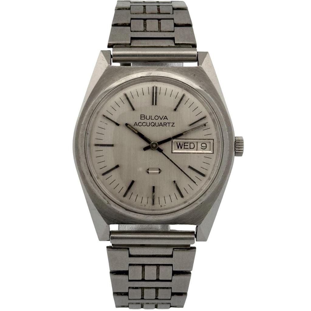 Used BULOVA ACCUQUARTZ Watch Quartz (sweep Hand Movement)