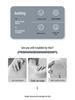 Silicone Long Handle Bath Brush & Double-Sided Back Scrubber