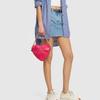 Moschino Casual Fashion Heart Logo Zipper Tote Bag Women handbags Pink 74288268A5217