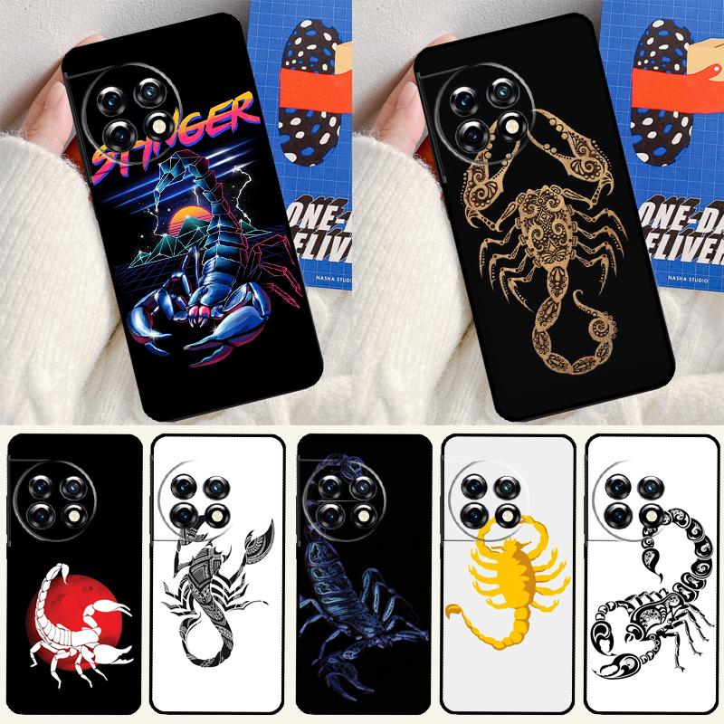 Scorpion For OnePlus Nord CE 4 3 2 Lite N20 N30 9 10 Pro 8T 9RT 10T 10R 13R 12R 11 12 13 Phone Case