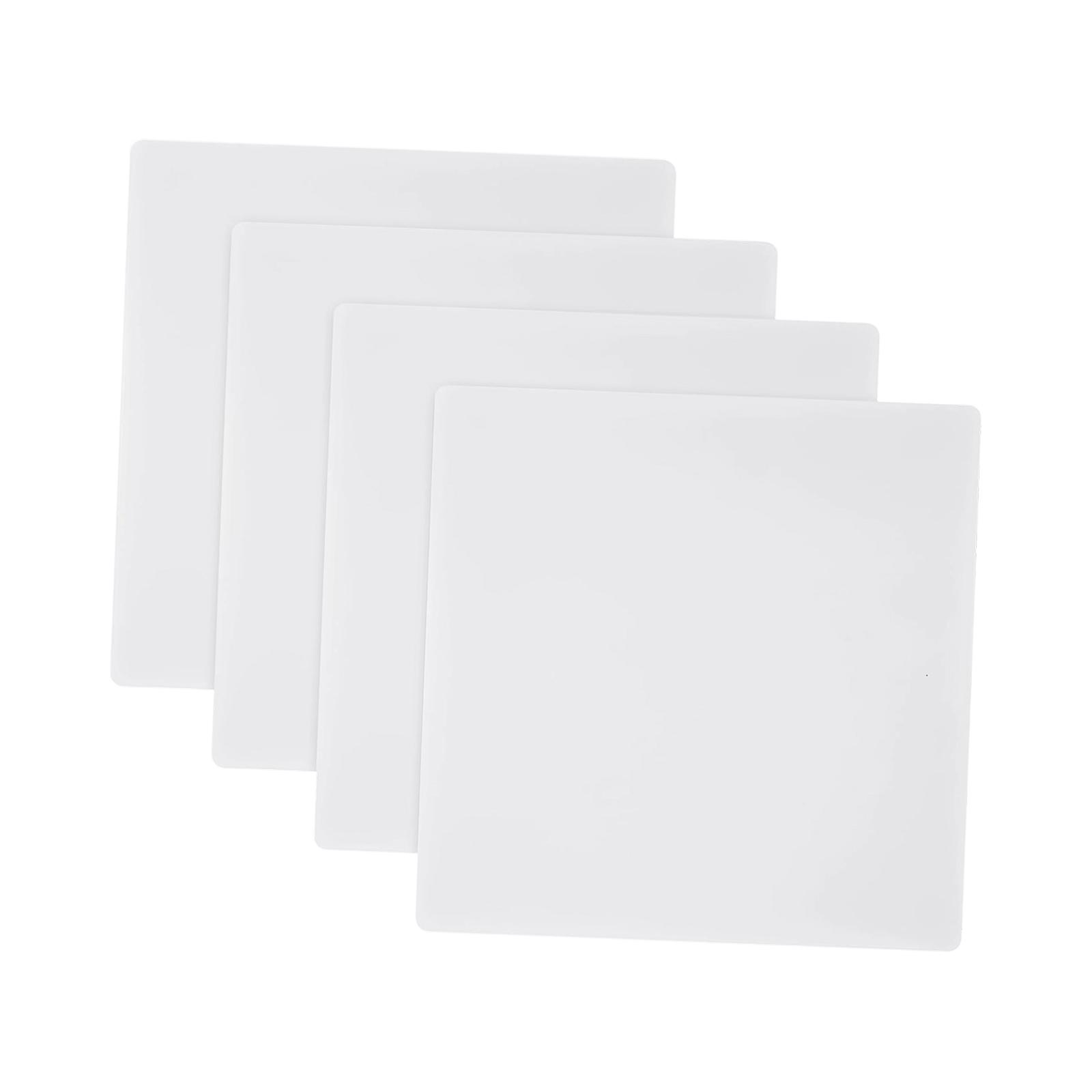 

4 Pieces Cutting Mats, Multiple Uses ,Double Sided DIY Accurately Stable Non Slip Modeling Projects Reliable Crafts 30.48cmx15.24cm