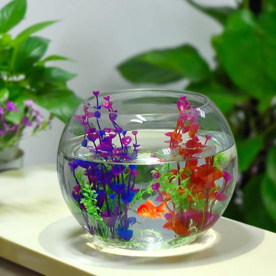 Symulacja plastikowe rośliny wodne akwarium dekoracja krajobrazu zbiornika żółwia