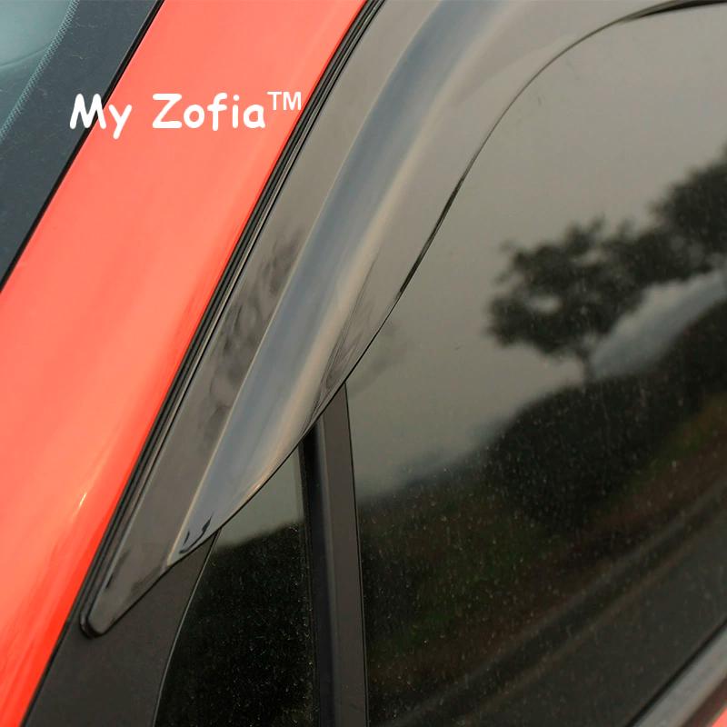 Window Visor For Leapmotor T03 2023 2024 2025 Weather shield Sun Rain Deflector Guard Car Window Deflector Shelters Accessories