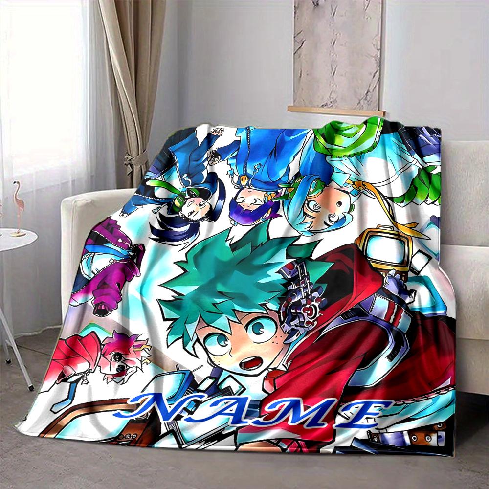 Custom 1pc Adventure Fantasy Land Blanket, Soft And Comfortable Blanket, Casual Warm, Camping Travel Blanket, Birthday Gift Q912107