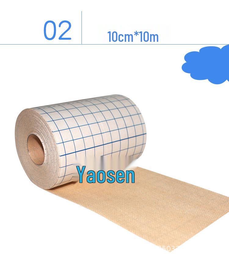 Breathable Skin-tone Self-adhesive Non-woven Medical Tape - Sanfu Patch Plaster for Acupoint Application
