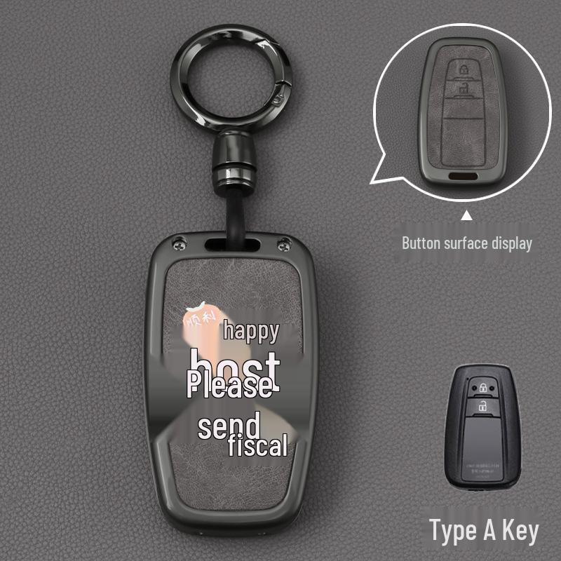 Key Cover for Toyota Camry, Corolla, RAV4, Highlander, CHR, and Asia Dragon Models