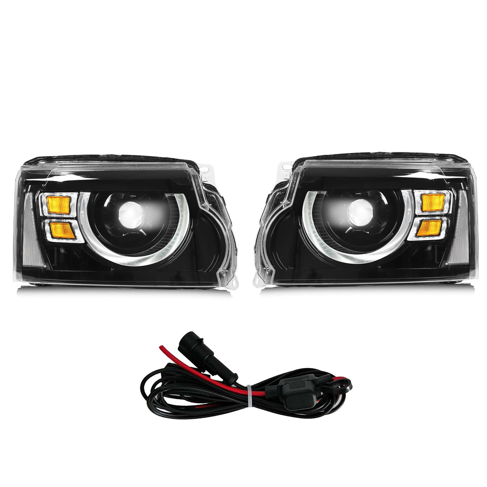 

Defender Design Full LED Headlights Projector Replacement для Land Rover Discovery 4 LR4 L319