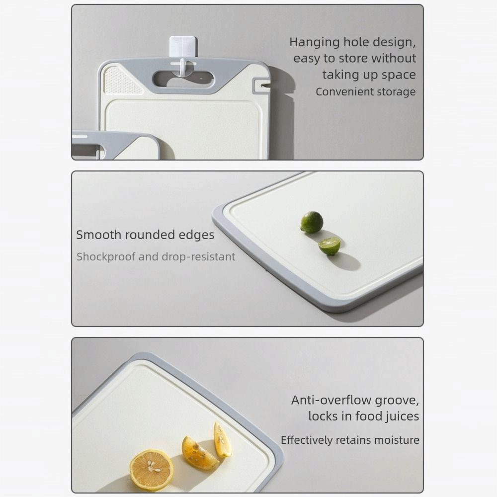 Double Sided Chopping Board Stainless Steel Chopping Block Durable Cutting Board  Kitchen Supplies