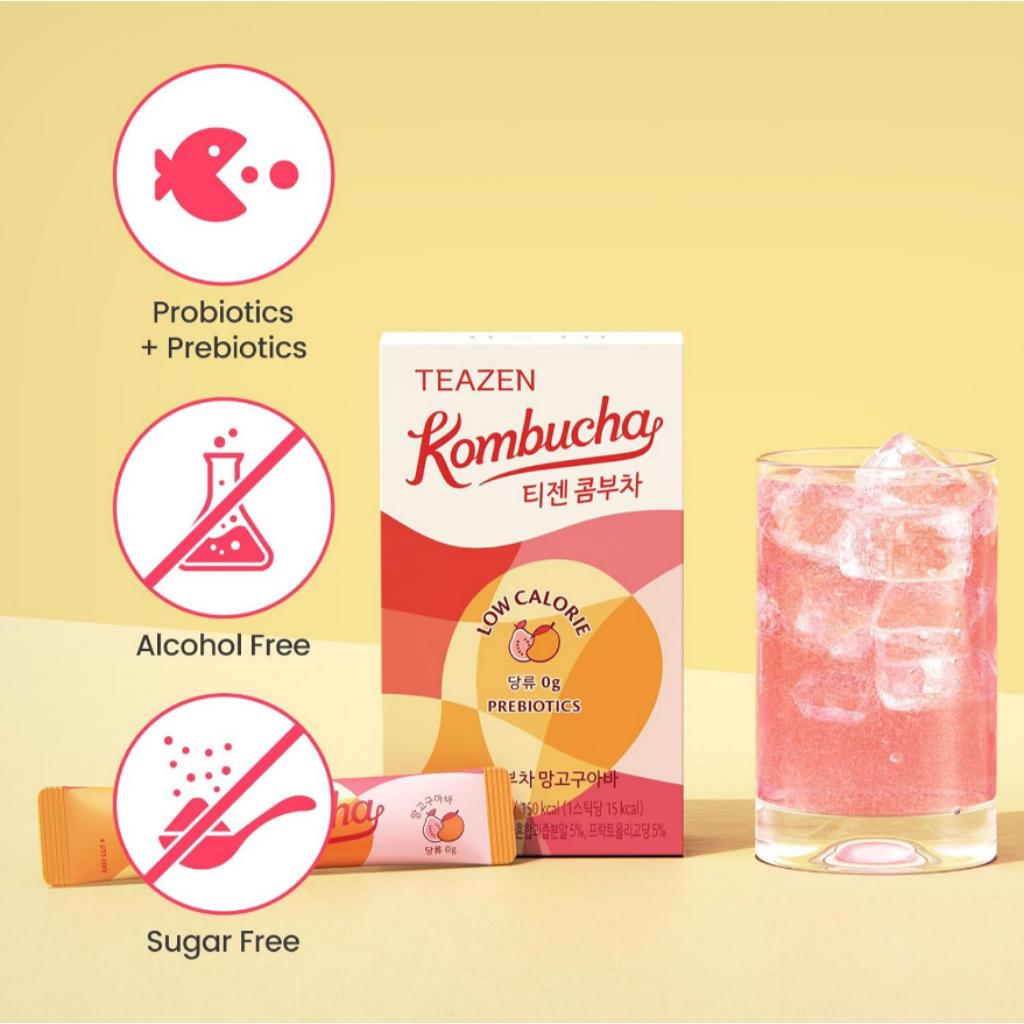 Teazen Herbata Kombucha Mango Guawa