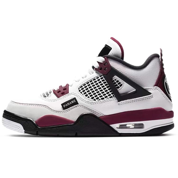 (GS) Air Jordan 4 Retro x Paris Saint-Germain  Bordeaux  Kids  CZ6509-100 EU 36