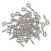 Eye Pins Hooks Iron Plated Pins for Hijabis Decorative Safety Pin Jewelry Making Beads for Craft Projects