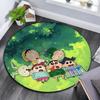Crayon Shin‑chan2 Round Area Rug,Carpet Rug for Living Room Bedroom Sofa Playroom Decor,Non-slip Floor Mat