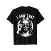 _Ultraweiches Baumwoll-Herren-T-Shirt 'Jesus, I Saw That' - Atmungsaktives, feuchtigkeitstransportierendes Komfort-Fit-Rundhals-Tee_