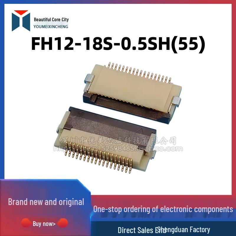 HRS Hirose FH12-18S 0.5mm Pitch 18-Pin Connector